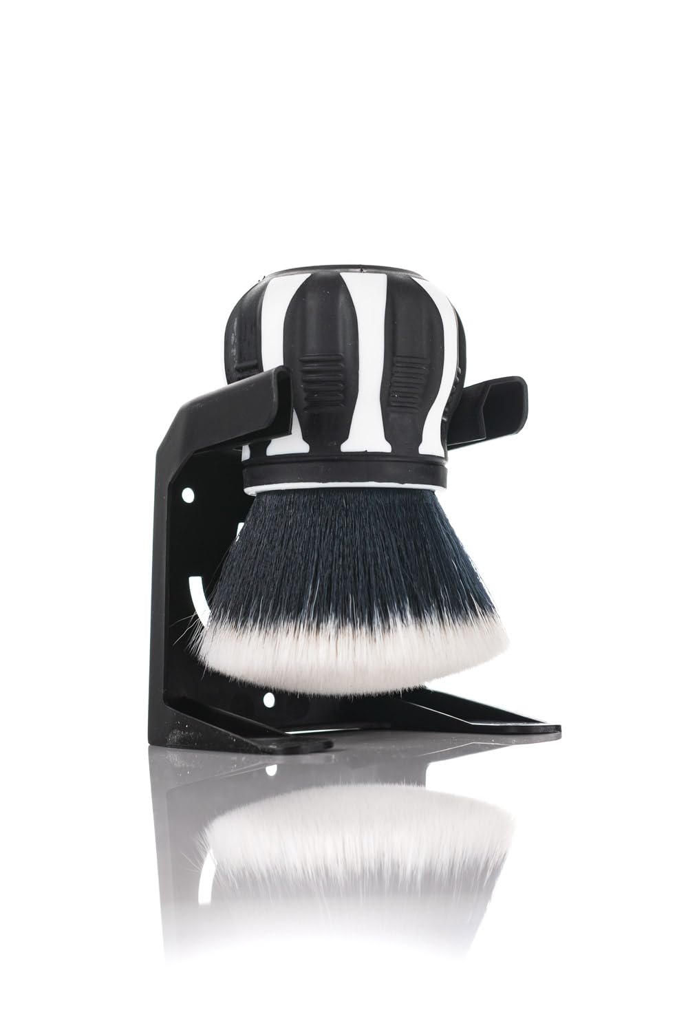 Photo 1 of Detail Factory - Curveball XL Synthetic Brush - Ultra Soft Bristles, Comes with Storage Rack, Covers Large Area Inside or Outside Vehicles - Black Ice