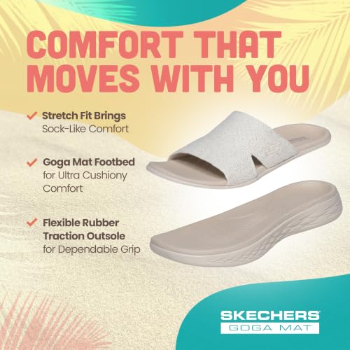 Image of Skechers Women's On-The-Go 600 Adore | Casual, Stretch Fit, Air-Cooled Goga Mat, 5GEN Cushioning, Machine Washable