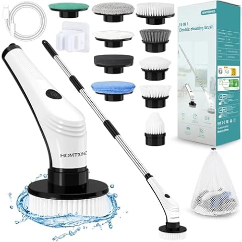 Brosse Nettoyage Electrique Homtronics Cover