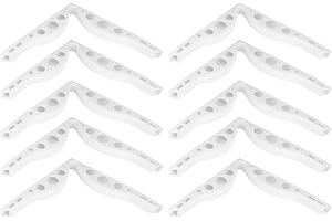 misppro Pack of 10 Silicone Nose Bridge Pads for Masks