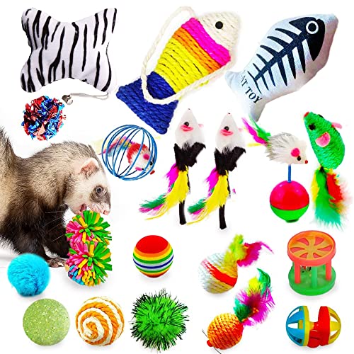 CoCoo Ferret & Cat Toy Pack