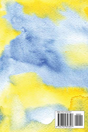Bullet Grid Journal: Creative Journaling Ideas Notebook, Composition, Drawing, Design Paper Game and Sketchbook for Calligraphy 100 Dot Grid Pages (6"x9") Watercolor Cover and White paper image 4