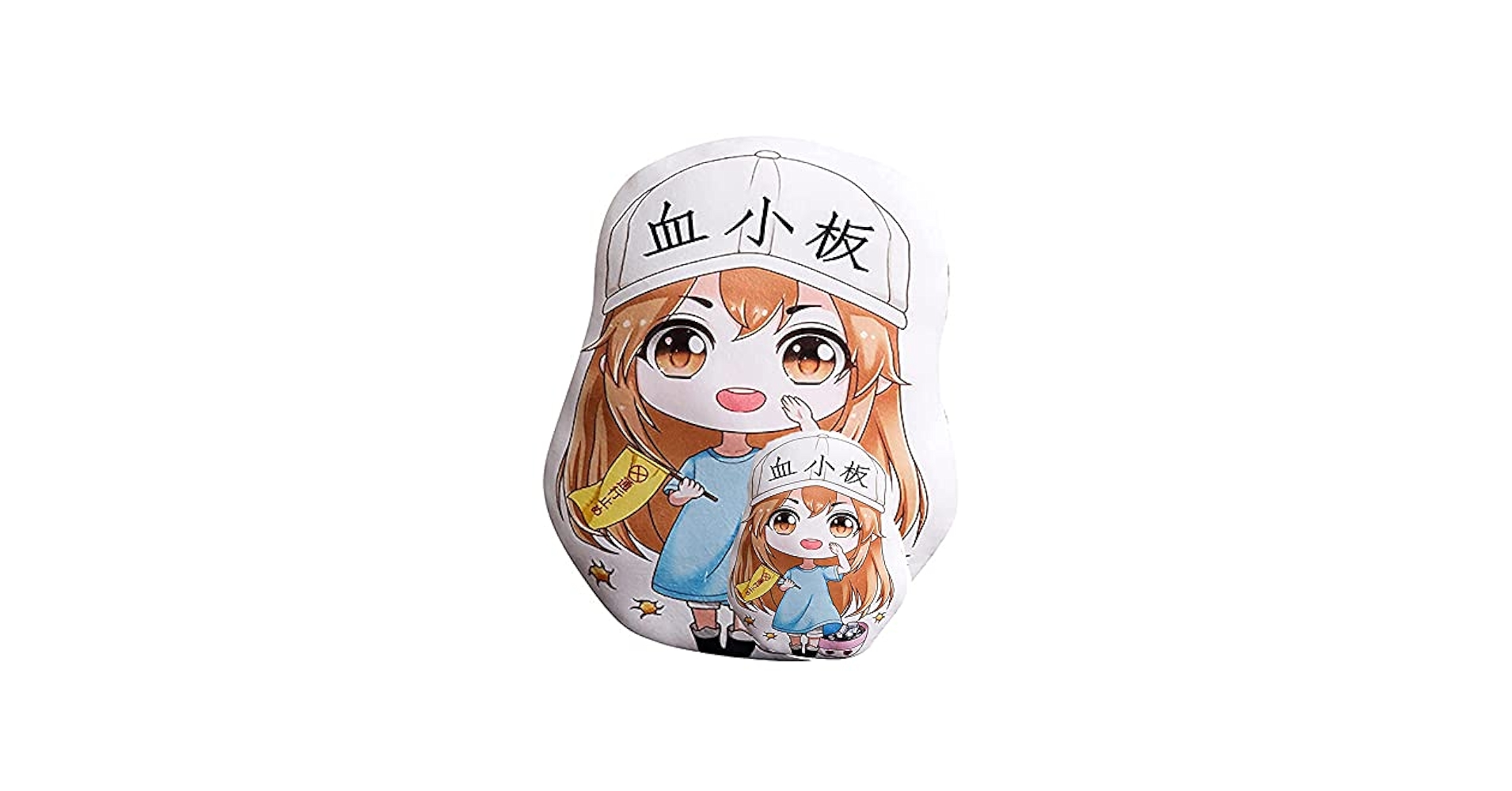 Amazon.co.jp: はたらく細胞 抱き枕 ぬいぐるみ枕 赤血球 血小板
