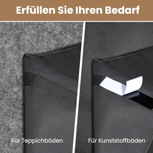 KYG Ladekantenschutz Kofferraum Wasserabweisend und Kratzfest Kofferraum Schutzmatte Langlebig Kofferraummatte für Hunde Universalgröße 105x80cm