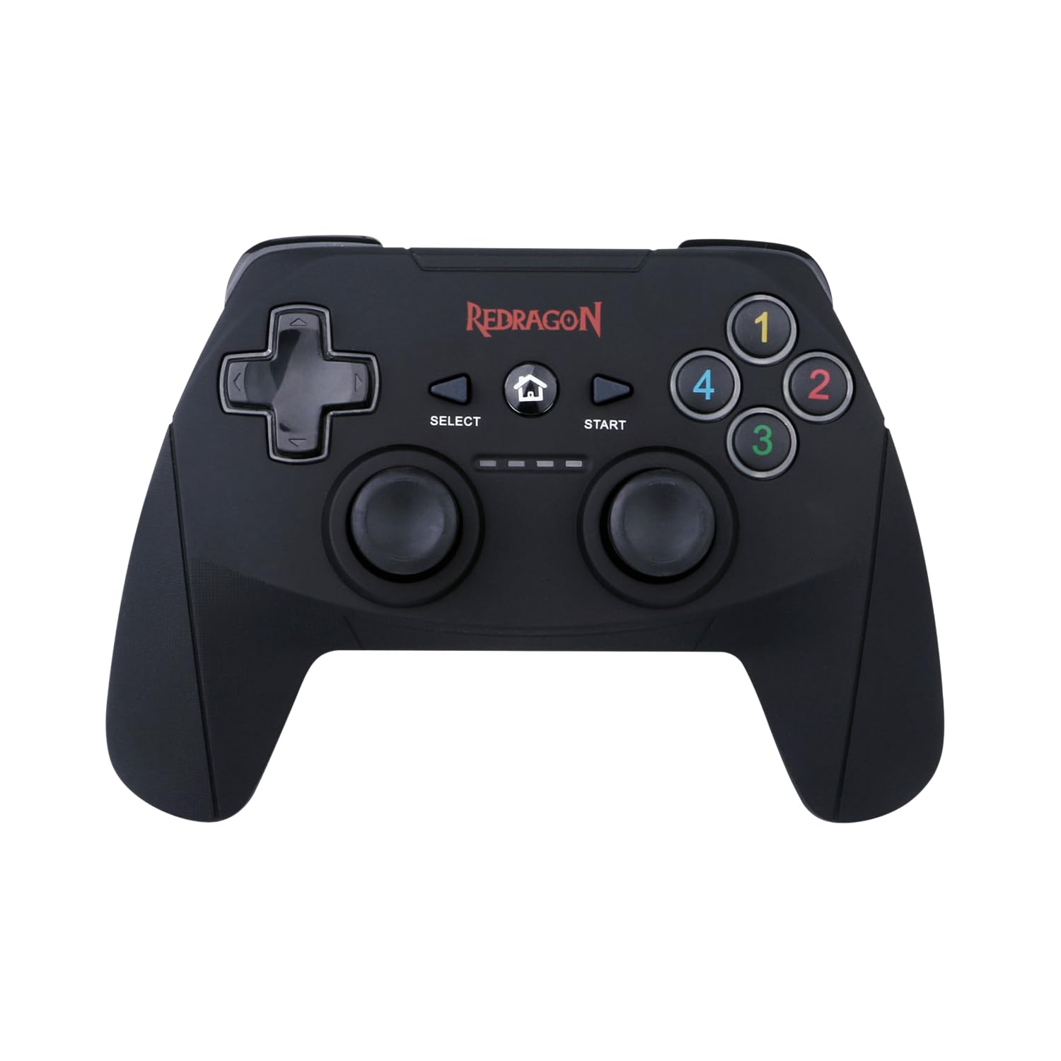 Redragon G808 Harrow Mando Inalámbrico para PC/PS3 con batería Interna, Gamepad Wireless Controlador Controller Joystick con Vibración Compatible con Xinput/Dinput