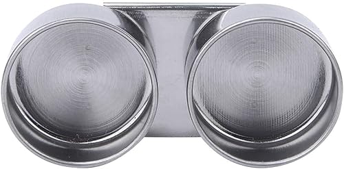 Miniatura 7 de HERCHR Paleta de tazón, tazones de doble gota, tazas de paleta de boca grande con tapas y clip, de acero inoxidable, doble gota, paleta, paleta de