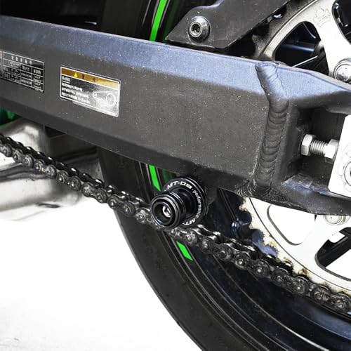 LLIDFONK Für Yamaha MT09 MT-09 Tracer MT 09 SP FZ09 6mm Motorrad Zubehör bobbins Schwinge Spulen Schieberegler Ständer Schrauben Aluminium montageständer