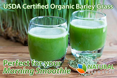 Barley Grass Powder - Usda Certified Organic Barley Grass Powder - Non-Gmo, Vegan, And Non-Irradiated - Rich In Antioxidants, Protein, Fiber, Minerals, Chlorophyll, Amino Acids And Protein - 200 Grams #TOP3