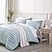Tommy Bahama - King Comforter Set, Cotton Reversible Bedding with Matching Shams, Bedding Set for All Seasons (Clearwater Cay Blue, King)