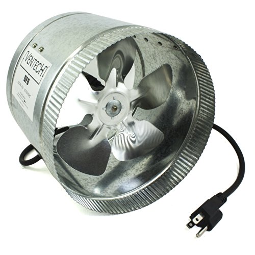 VenTech DF8 8" Duct Fan 400 CFM