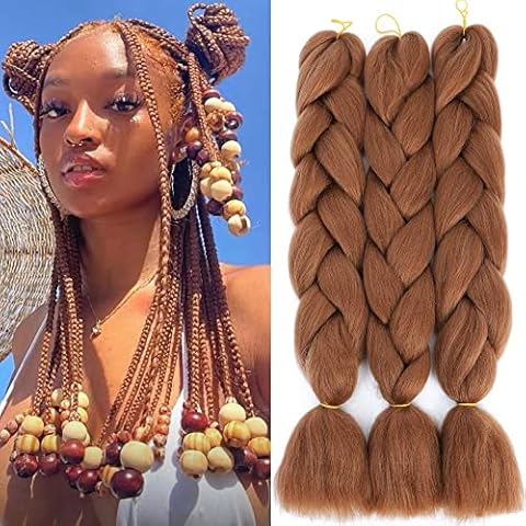 Selinhaar Synthetic Braiding Hair 24 Inch 3Pcs/Lot Cover