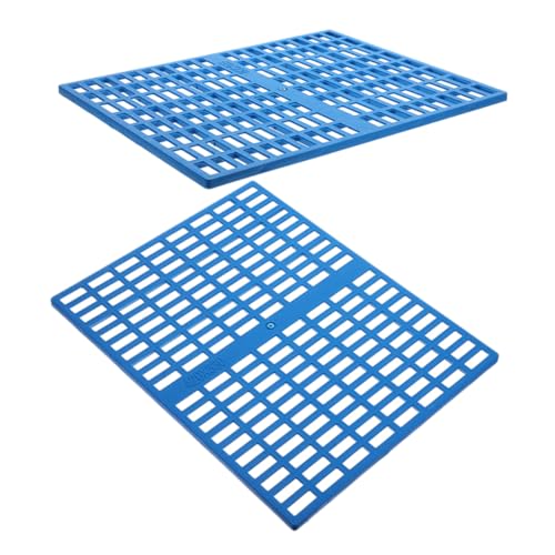 Toyvian 2Pcs Rabbit Cage Mat for Feet Soft Comfortable Bunny Floor Pads with Bottom Easy to Clean for Small Animal Resting Area Rabbit Cage Accessories -  Y28NS425X3MO8E1151TVK8N