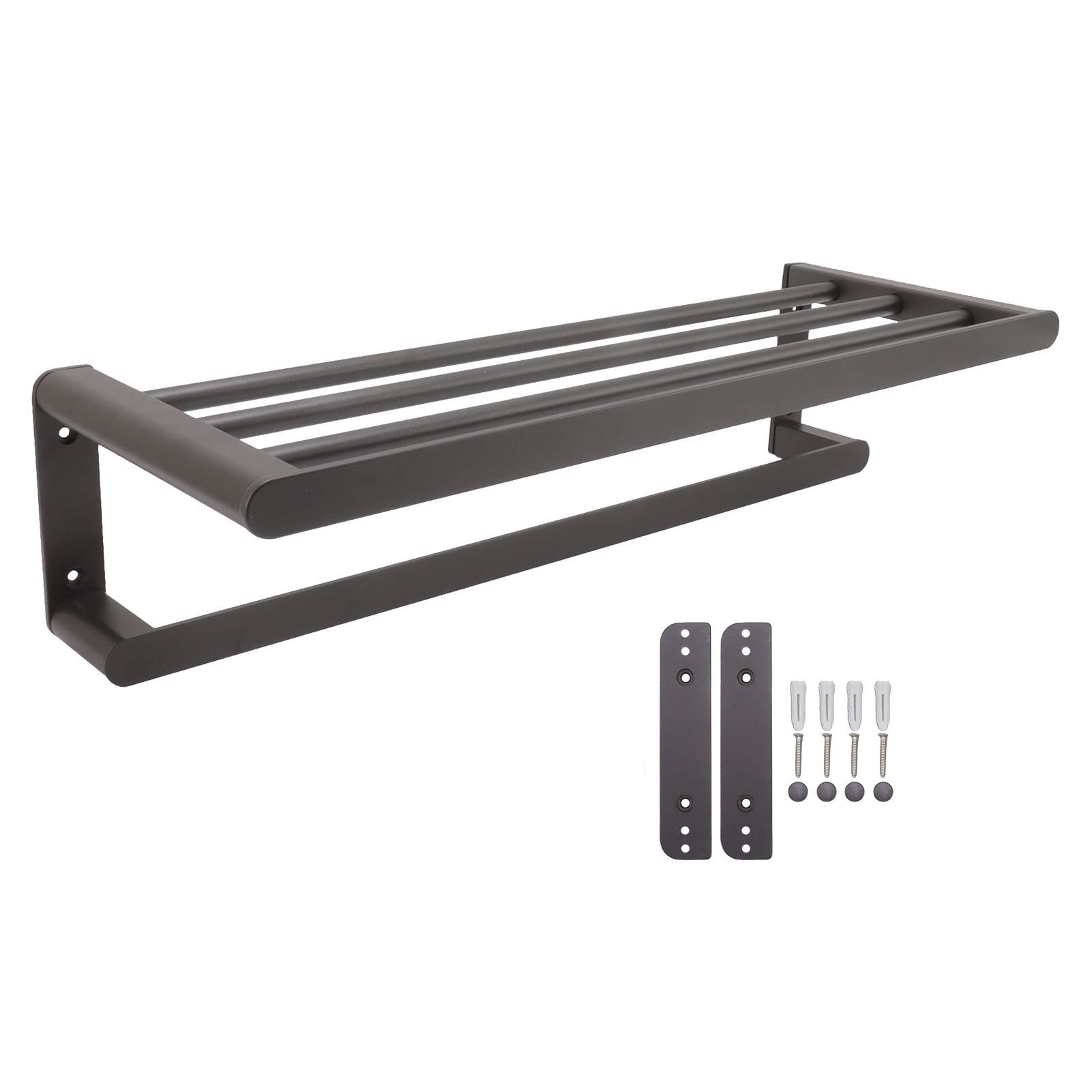 Barre de serviette en métal rond pour armoire de cuisine solide et design haut de gamme