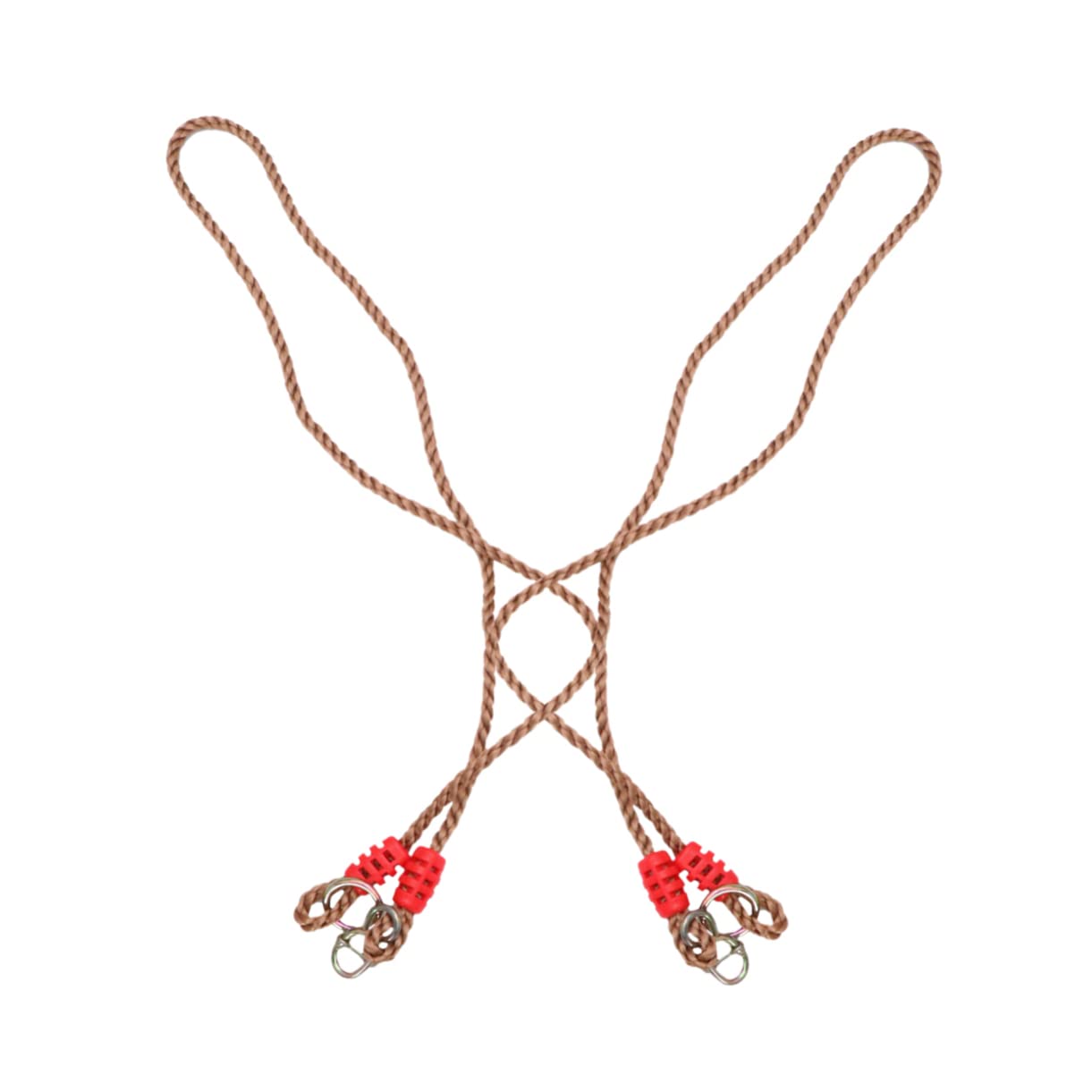 BESPORTBLE Tree Swing Straps Hanging Kit 2pcs Swing Connecting Rope Weatherproof Safe for Outdoor Swing Hangers Garden Patio Camping Random