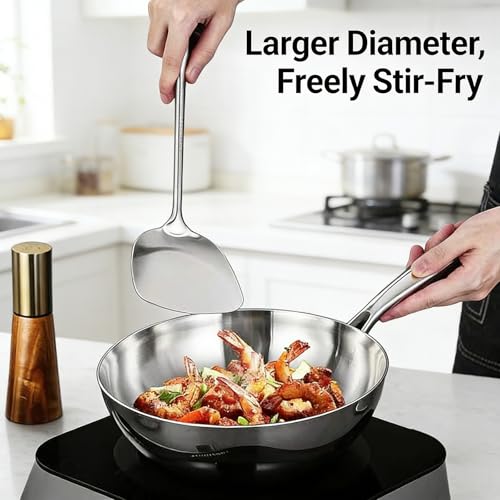 Wok acero inoxidable 316 11.02 in miniatura 4