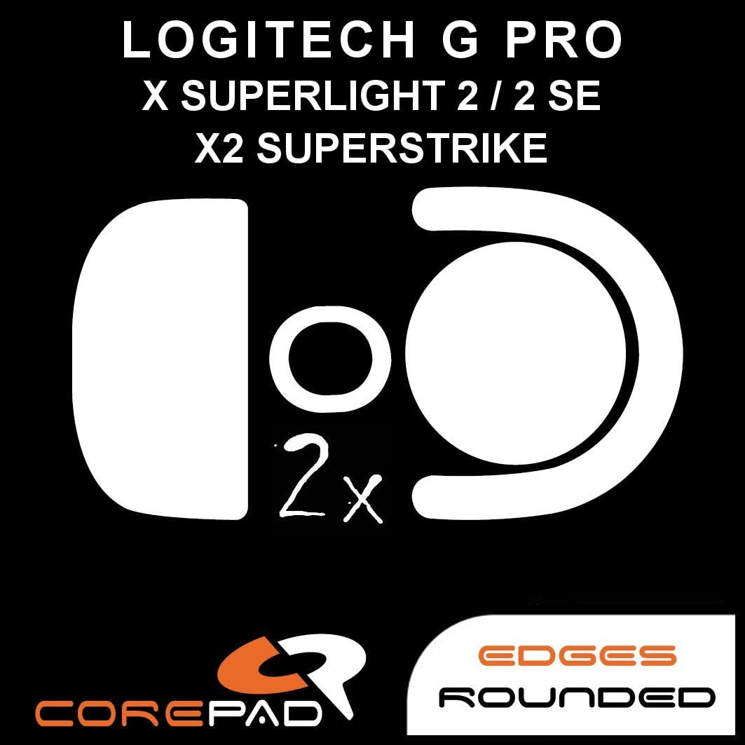 Corepad Skatez PRO Logitech G PRO X SUPERLIGHT 2 Wireless Mouse Sole 2 Set (PRO)