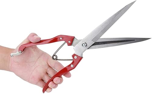 Miniatura 3 de Cizalla manual de ovejas Tijeras de cizallamiento de mano de acero inoxidable Tijeras de corte de lana de oveja multifuncionales Tijera con resorte