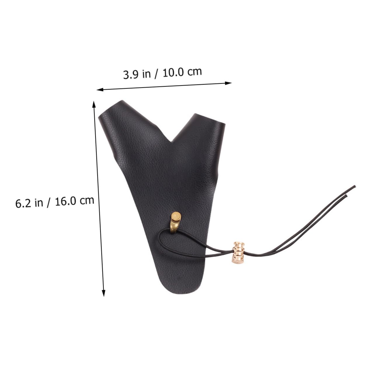 ARTSEWPLY Finger Gloves Leather Hand Protector for Shooting Comfortable Durable Gear Finger Guard for Outdoor Activities