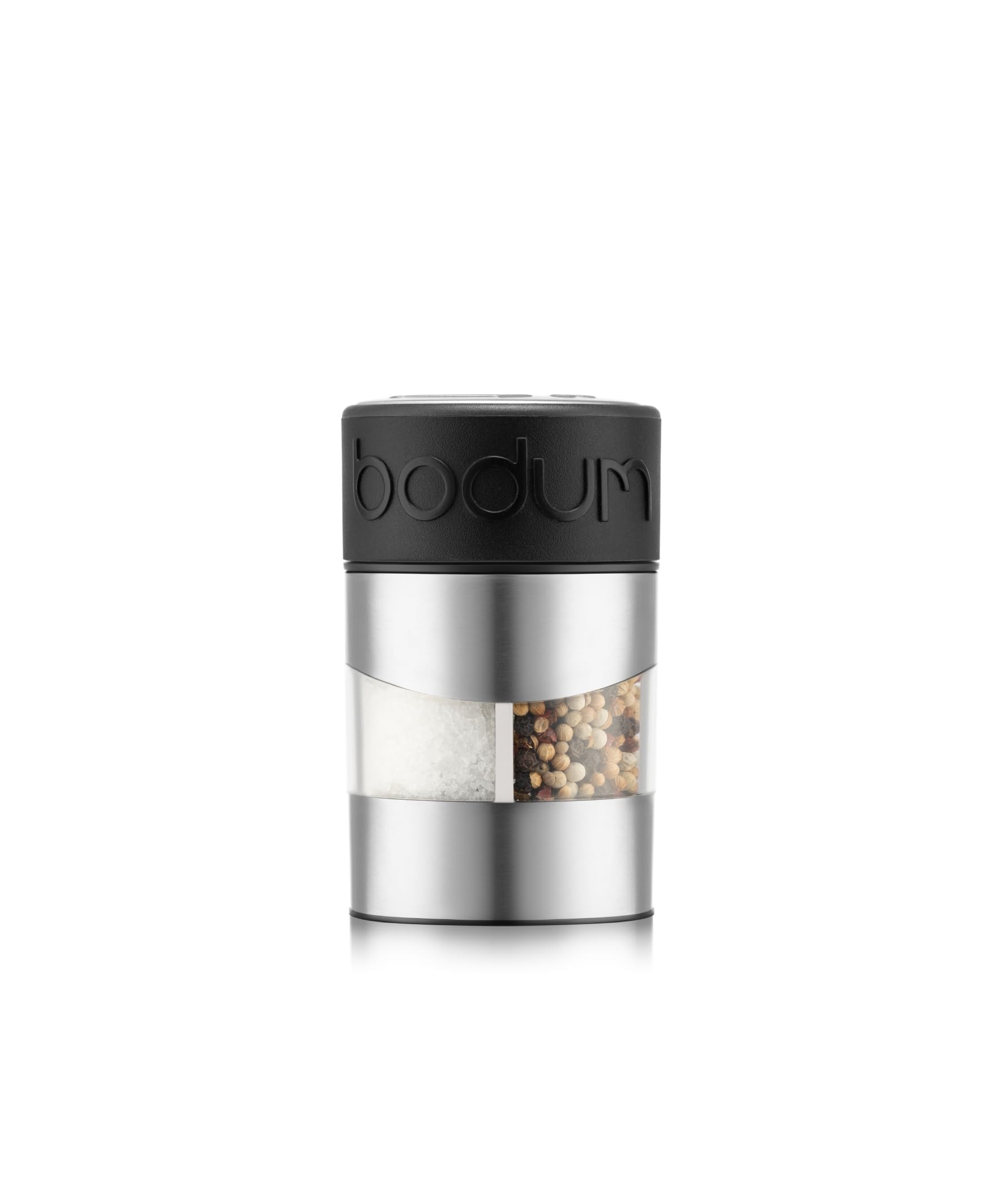 BODUM Twin Dual Salt and Pepper Grinder - Black