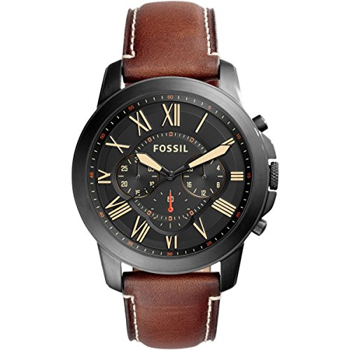 [�t�H�b�V��] FOSSIL �r���v Grant Chronograph Black Dial Men's Watch �����Y FS5241 [���s�A���i]