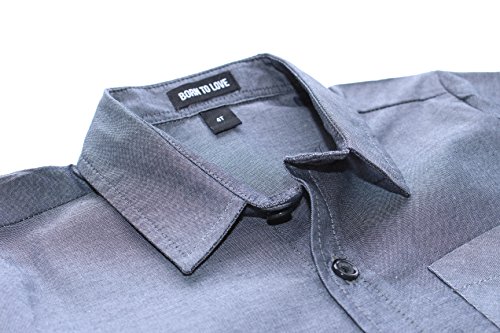 Born to Love Blue and Green Easter Special Occasion Shirt for Chlidren2