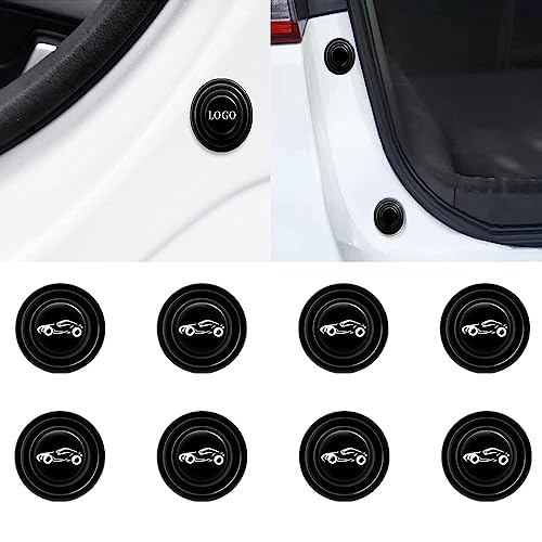 Image of Kidoca Car Shock Absorber Door Guard Protector Rubber Pads & Accessories, Innovative Auto Gadgets Compass, Wrangler, Meridian, S90, XC60, XC40, Hector, Astor, Gloster