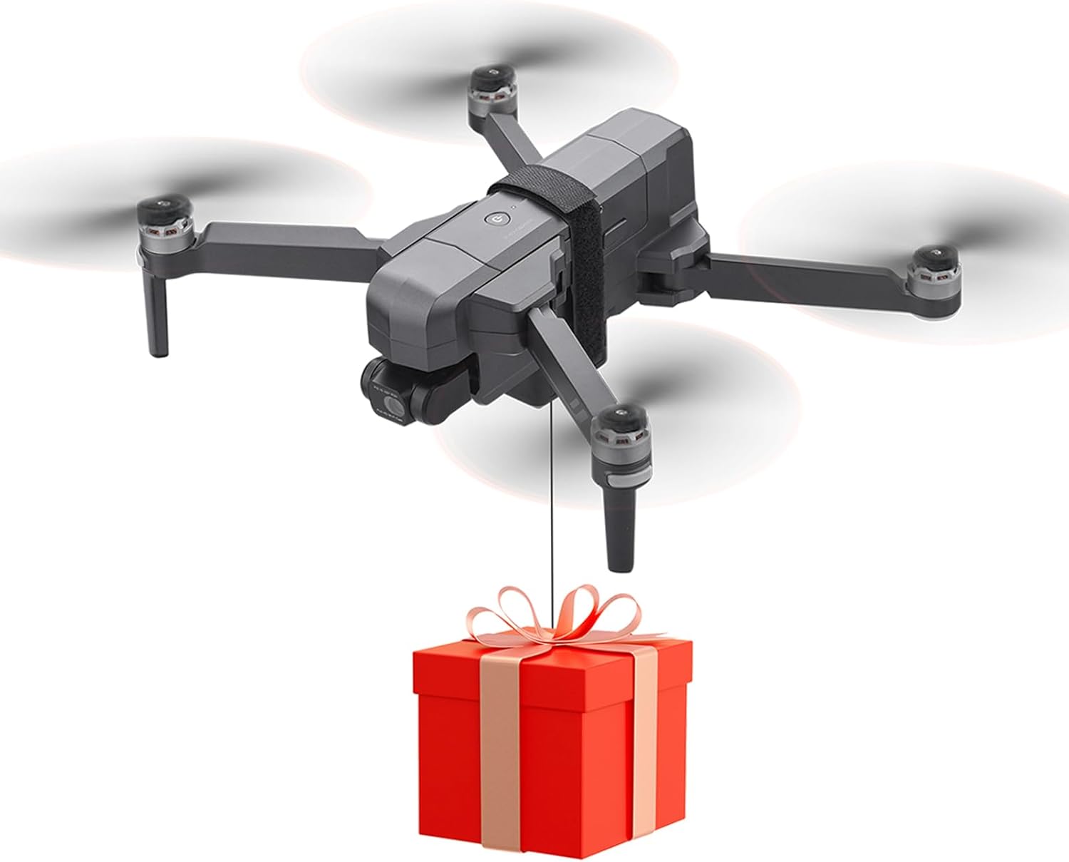 Airdrop Payload System for DJI Mini 4 Pro/Mini 3 Pro/Air 3/Mavic 3 Pro Transport Release Delivery Drop Airdrop Fishing with Bait Release for Wedding Scene Fishing Bait