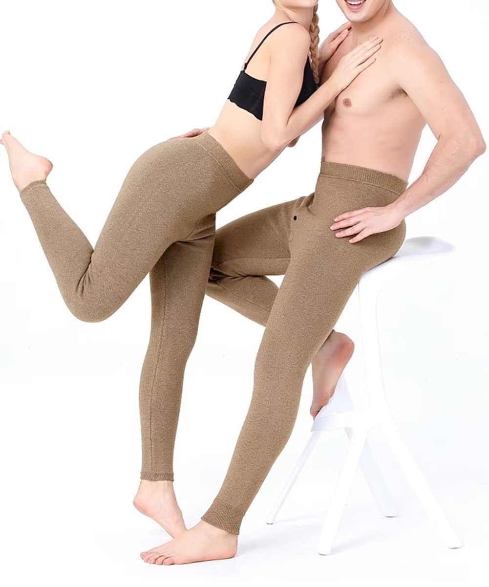 Ropa Interior Térmica para Hombre Mujer Invierno Capa Base Pantalon Leggins Pantalones Termica,100% Cachemira