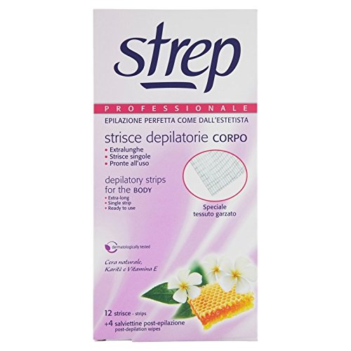 Strep Professionale Strisce Depilatorie Corpo 12
