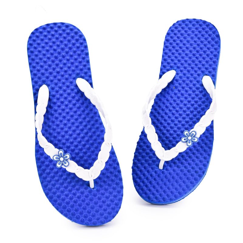 kixrun Women’s Acupressure Comfort Slippers | Soft EVA Flip-Flops with Anti-Slip Sole & Acupressure Footbed | Lightweight Indoor & Outdoor Slipper-picture-40