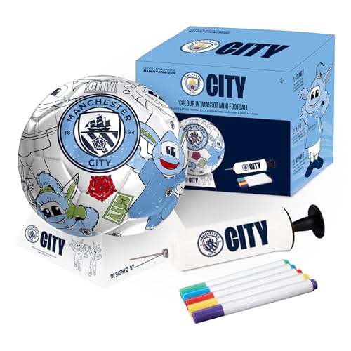 Hy-Pro Manchester City F.C. Scribble Ball