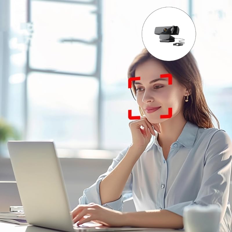 Automatyczne ustawianie ostrości kamera internetowa 1080p szerokokątna kamera USB magnetyczny uchwyt PC laptop