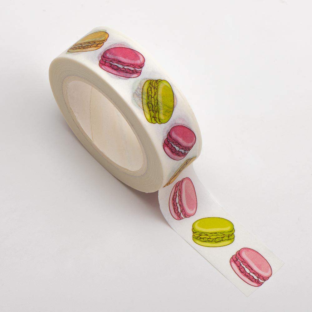 Italian Options Macaroons Adhesive Washi Tape (15mm x 10 Metre)