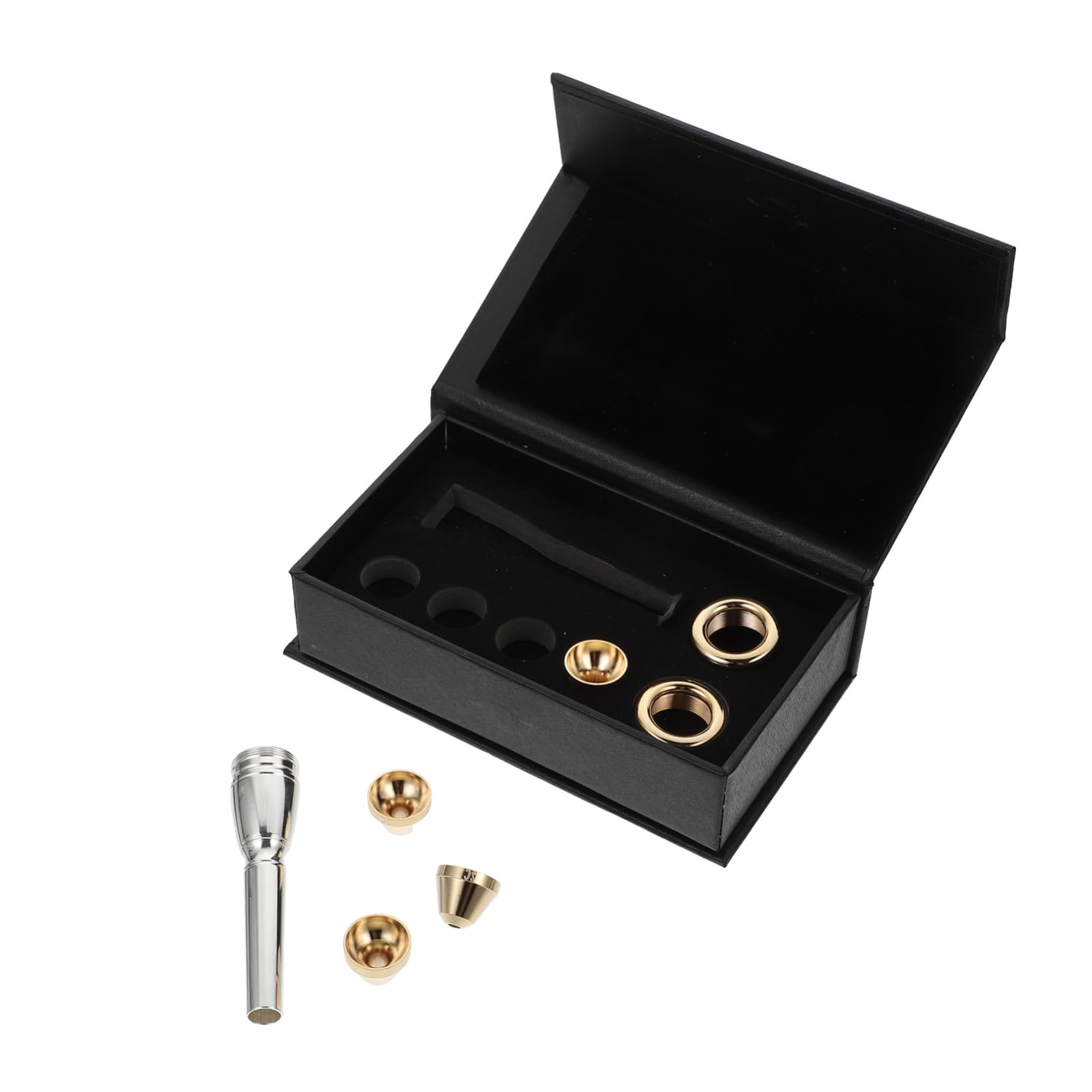 ULDIGI Beginner to Pro Trumpet Mouthpiece Replacement Trumpet Mouthpiece Set Fitting Tools