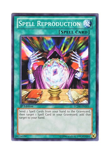 Amazon.co.jp: 遊戯王 英語版 LCJW-EN101 Spell Reproduction 魔法再生