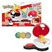 Pokemon Bandai Poké Ball Attaque Surprise - Jeu Combat - 2 Poké Balls avec Leur et 6 disques d'attaques - Modèle aléatoire - JW2474