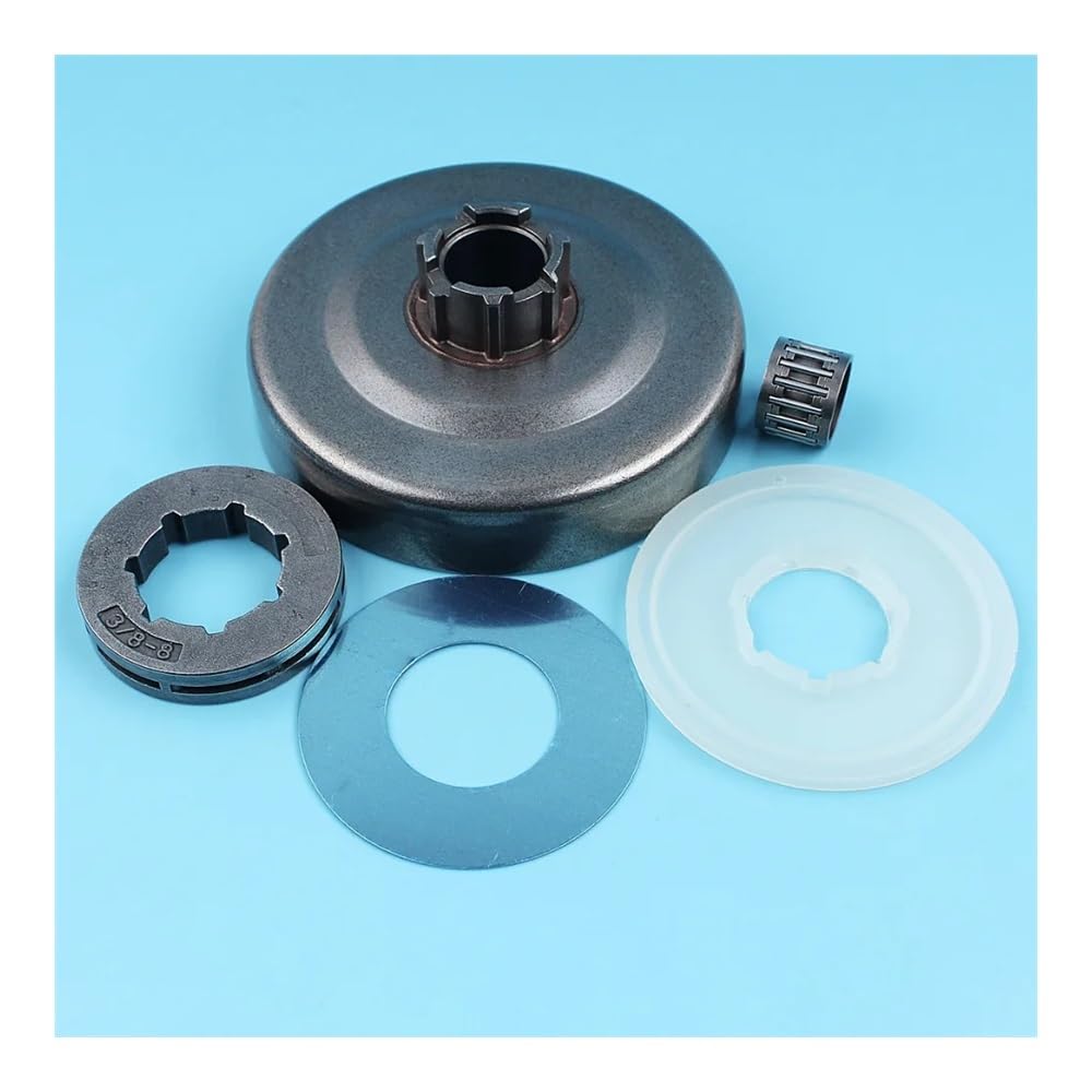 Kit de Cubierta Antipolvo for arandela de Tambor de Embrague, Compatible con cojinete de Jaula de Agujas de Motosierra 61, 66, 162, 266, 268 y 272