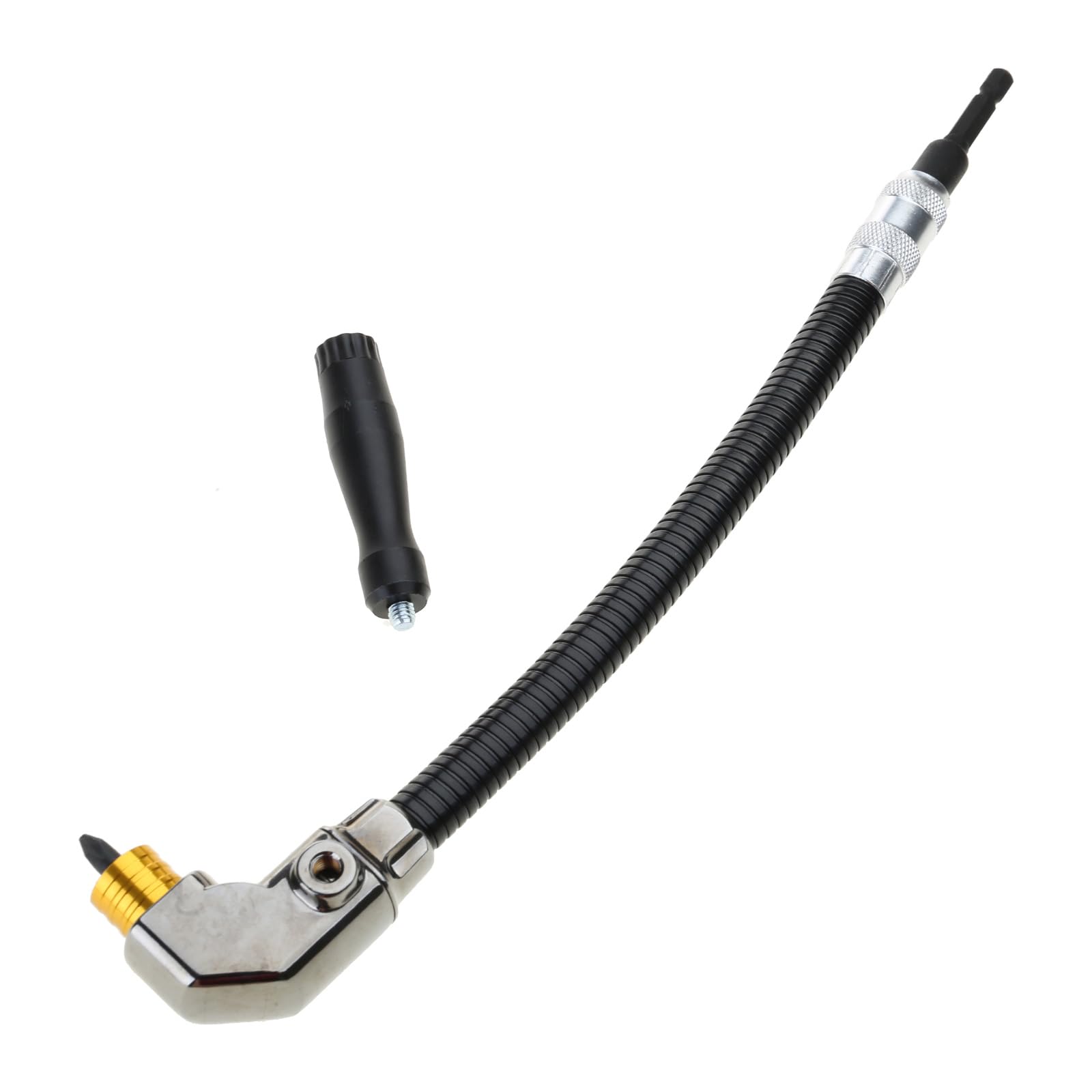 Perceuse électrique à angle droit à 90 degrés - 3 mandrins à mâchoires - Adaptateur de mandrins pour espace étroit