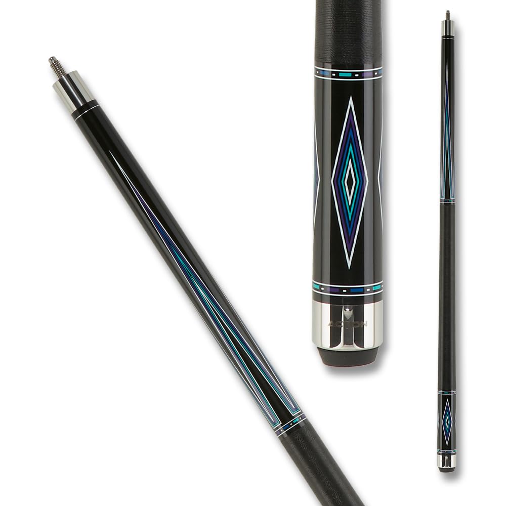 Action Classic Billiards Pool Cue Stick - 13mm 7-Layered Tip, 29