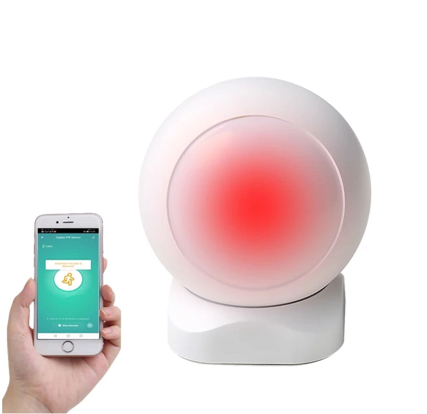 Eazyliv Tuya Smart Life ZigBee Pir Motion Sensor Security Burglar Alarm