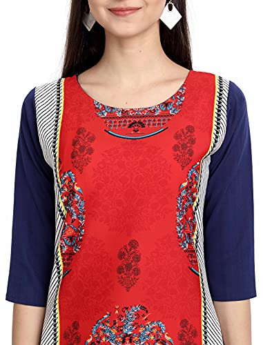 Image of Women's Crepe Regular Kurta