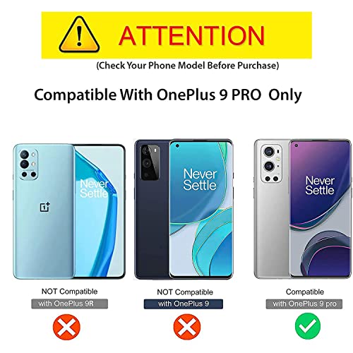 Image of Mobile Back Cover Case for OnePlus 9 Pro (Silicone Case|CameraProtection|Black SC1510)