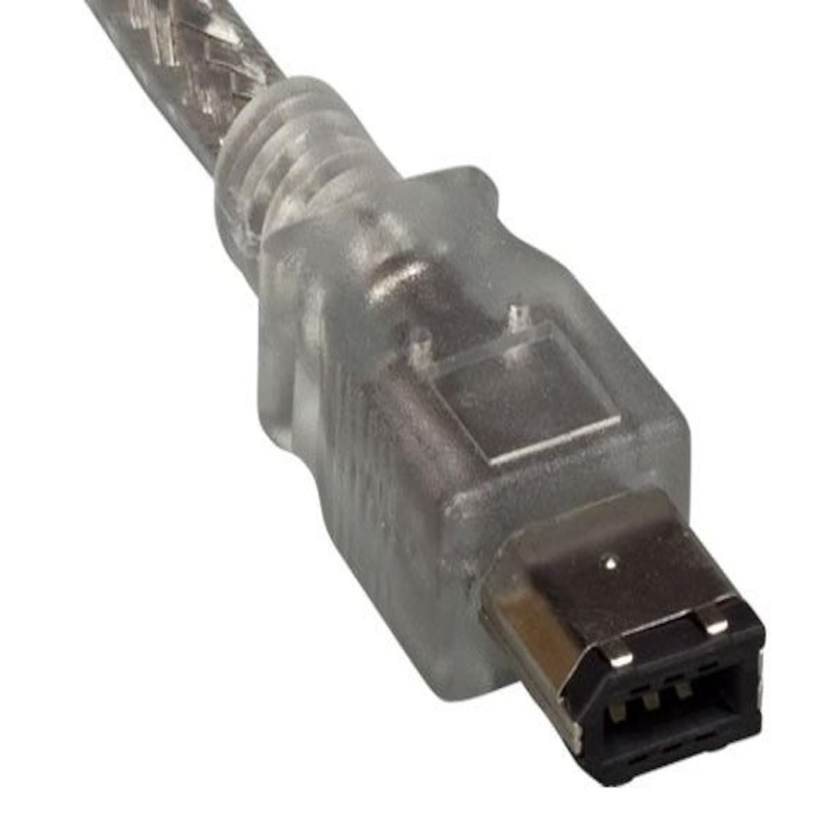 6 ft. IEEE 1394b FireWire 800 9-pin to 6-pin Clear