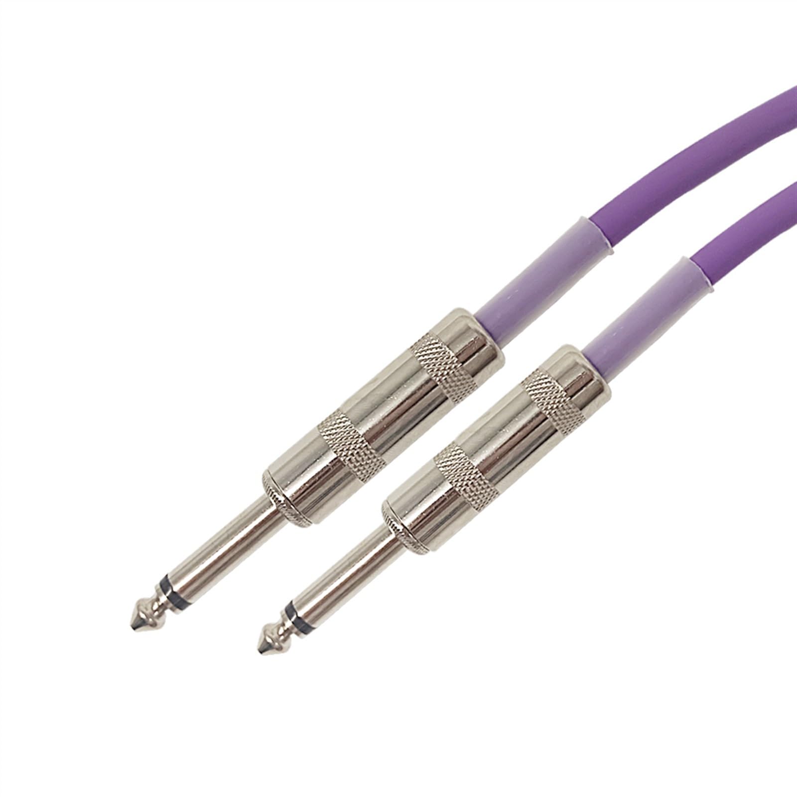 Cavo Audio per Chitarra Cavo per Chitarra Cavo per Strumenti Ad Angolo Retto da 1/4 di Pollice Cavo per Chitarra Elettrica Professionale E Cavo per Amplificatore (Color : 3-Meter)