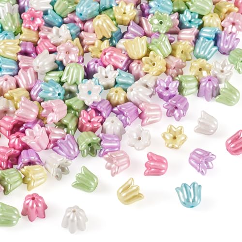 Perles opaques en acrylique légères et robustes Beadthoven pour bracelets et DIY - 2