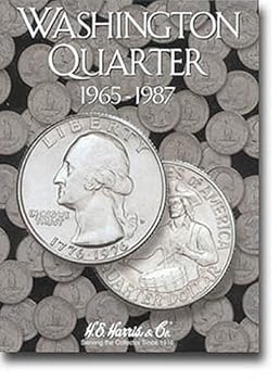 Misc. H.E. Harris by Whitman Coin Folder: Washington Quarters (25 Cents) #3: 1965-1987 Book