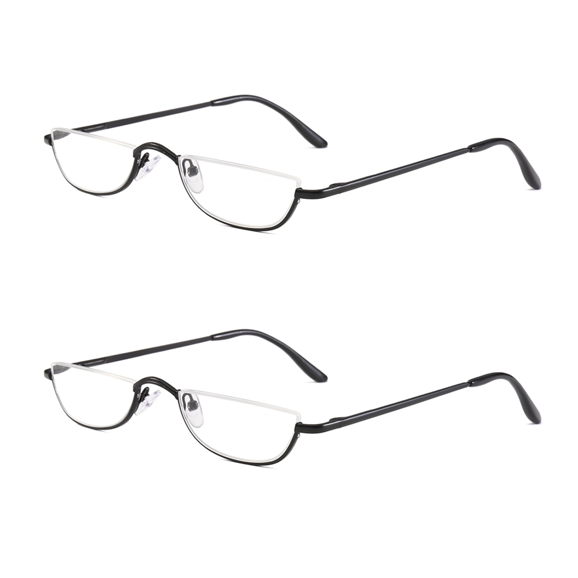 COVESATO Mini Nose Clip Bügellose Lesebrille mit Universal K