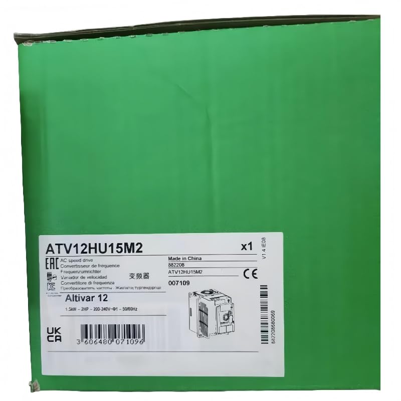 ATV12HU15M2 New and Sealed in Box ATV12HU15M2 1 Year Warranty
