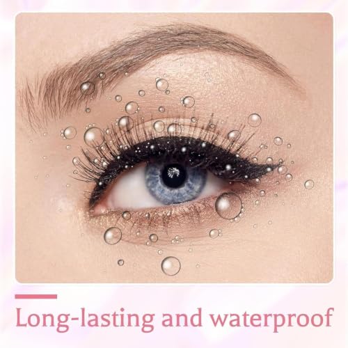 Image of Dual Head Winged Eyeliner Stamp Pen with Rotating Tip, Waterproof Smudge Resistant Cat Eye Makeup Tool, Long Lasting Liquid Eyeliner Applicator for Beginners and Women Daily Beauty