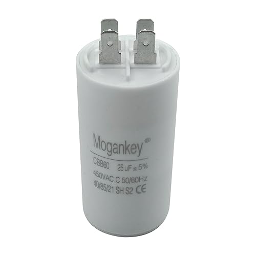 25uF MFD CBB60 Condensador de funcionamiento compatible con compresor de aire Motor de bomba de agua Motor monofásico